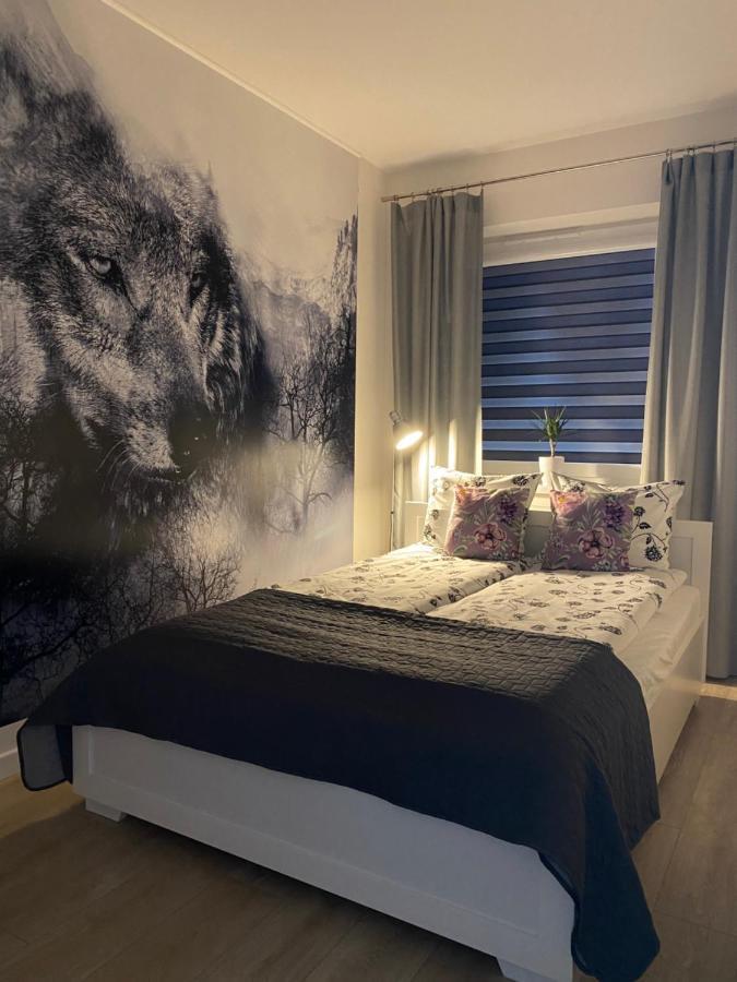 Apartament Bieszczadzkie Widoki Ustrzyki Dolne Bagian luar foto